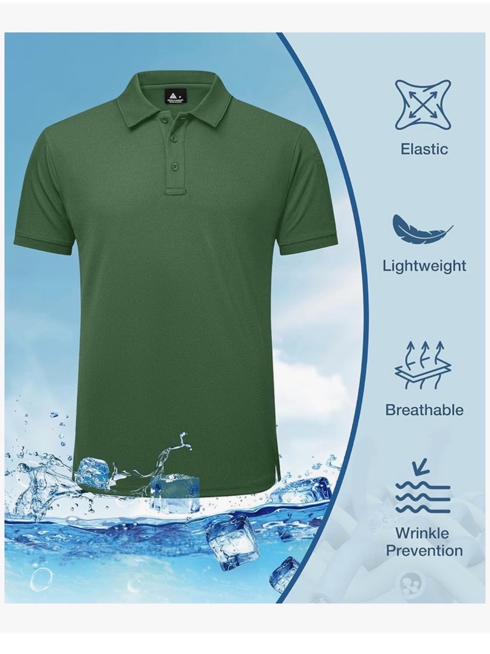 Pack of 4 Men’s lightweight golf/polo shirts Size M never worn